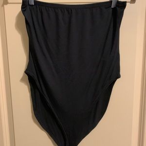 BooHoo strapless body suit